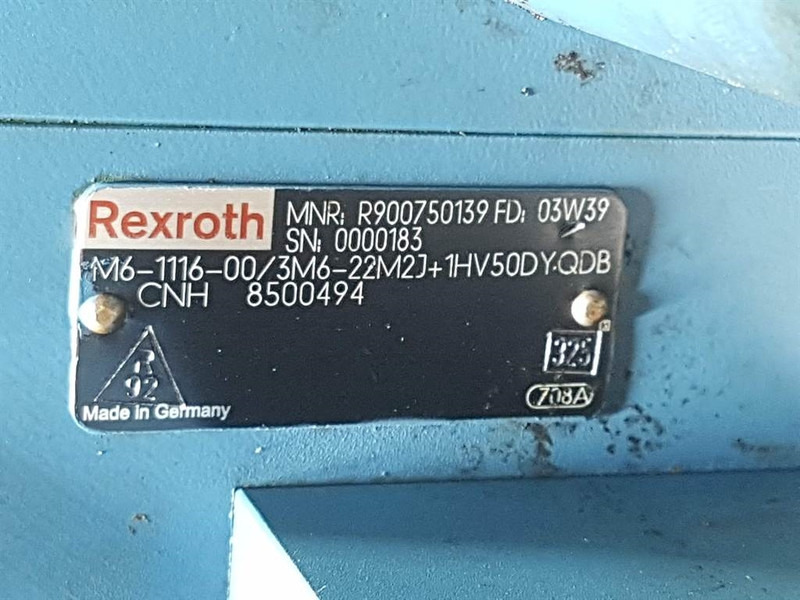 Rexroth M6-1116-00/3M6 - Fiat-Hitachi W170 - Valve - Hydraulics: picture 5 Rexroth M6-1116-00/3M6 - Fiat-Hitachi W170 - Valve - Hydraulics: picture 5