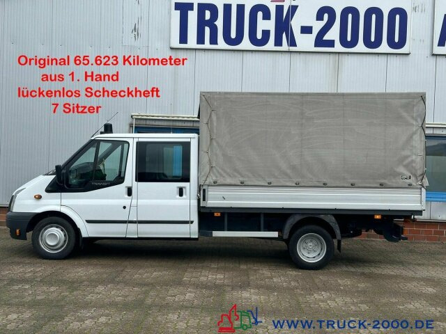 Ford Transit FT 460 DoKa 7 Sitzer Nur 65.623KM 1.Hand - Curtain side van, Combi van: picture 1 Ford Transit FT 460 DoKa 7 Sitzer Nur 65.623KM 1.Hand - Curtain side van, Combi van: picture 1