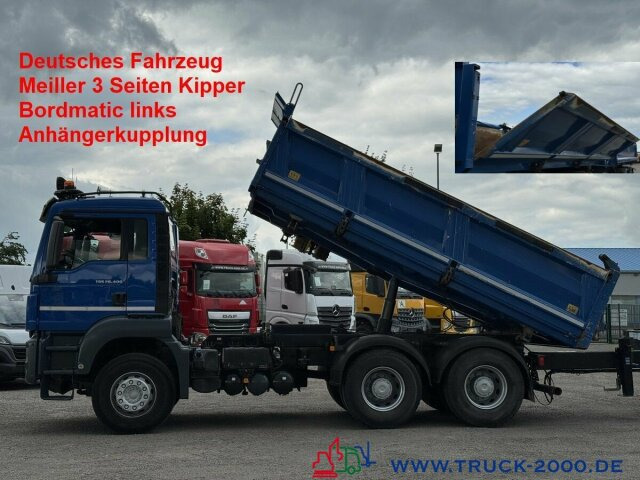 MAN TGS 26.400 6x4 Meiller 3 Seiten Kipper Bordmatik - Tipper: picture 1 MAN TGS 26.400 6x4 Meiller 3 Seiten Kipper Bordmatik - Tipper: picture 1