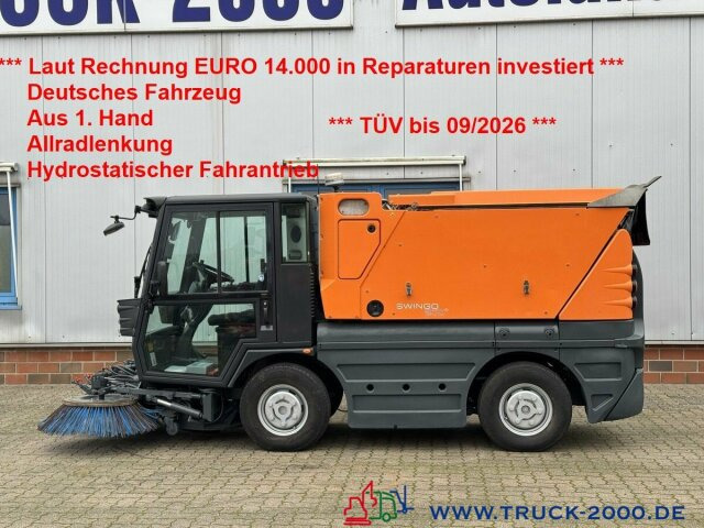 Schmidt Swingo Compact 200 4 Radlenkung Kehren + Sprühen - Road sweeper: picture 1 Schmidt Swingo Compact 200 4 Radlenkung Kehren + Sprühen - Road sweeper: picture 1
