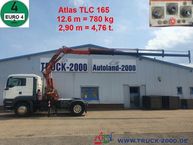 MAN TGS 18.360 Atlas Kran 165.2E+Funkfernbedienung - Tractor unit: picture 1 MAN TGS 18.360 Atlas Kran 165.2E+Funkfernbedienung - Tractor unit: picture 1