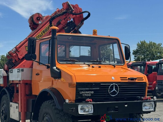 Unimog U1700 Kran PK16000 + Jib Höhe 22,50m + Winde - Crane truck: picture 5 Unimog U1700 Kran PK16000 + Jib Höhe 22,50m + Winde - Crane truck: picture 5