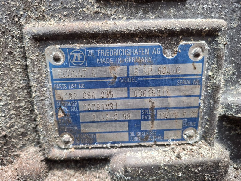 ZF ECOMAT 4 6 HP 604 C - Gearbox: picture 2 ZF ECOMAT 4 6 HP 604 C - Gearbox: picture 2