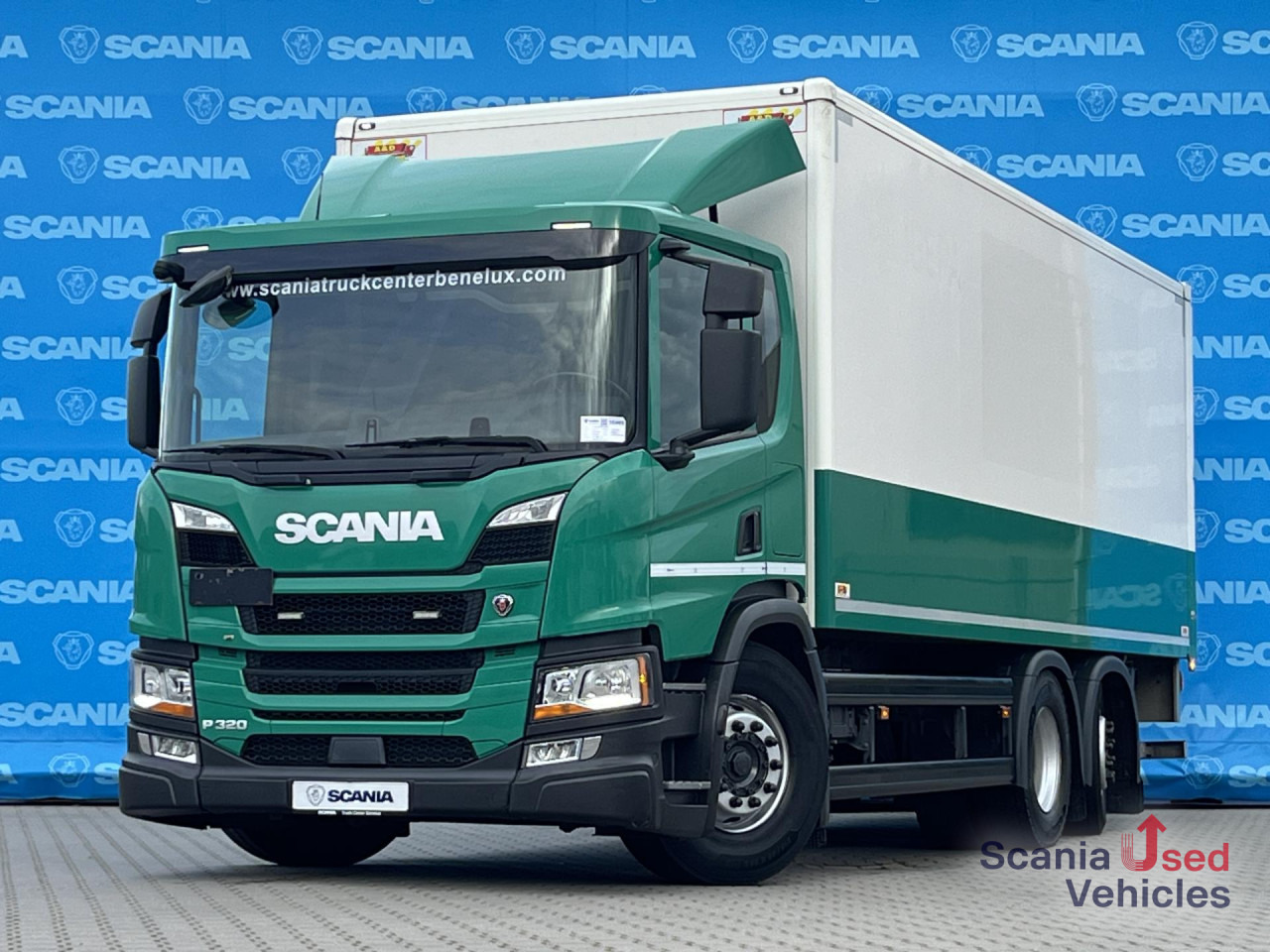 SCANIA P 320 B6x2*4NB RETARDER FULL AIR 8T 7.2x2.5x2.35M - Box truck: picture 1 SCANIA P 320 B6x2*4NB RETARDER FULL AIR 8T 7.2x2.5x2.35M - Box truck: picture 1