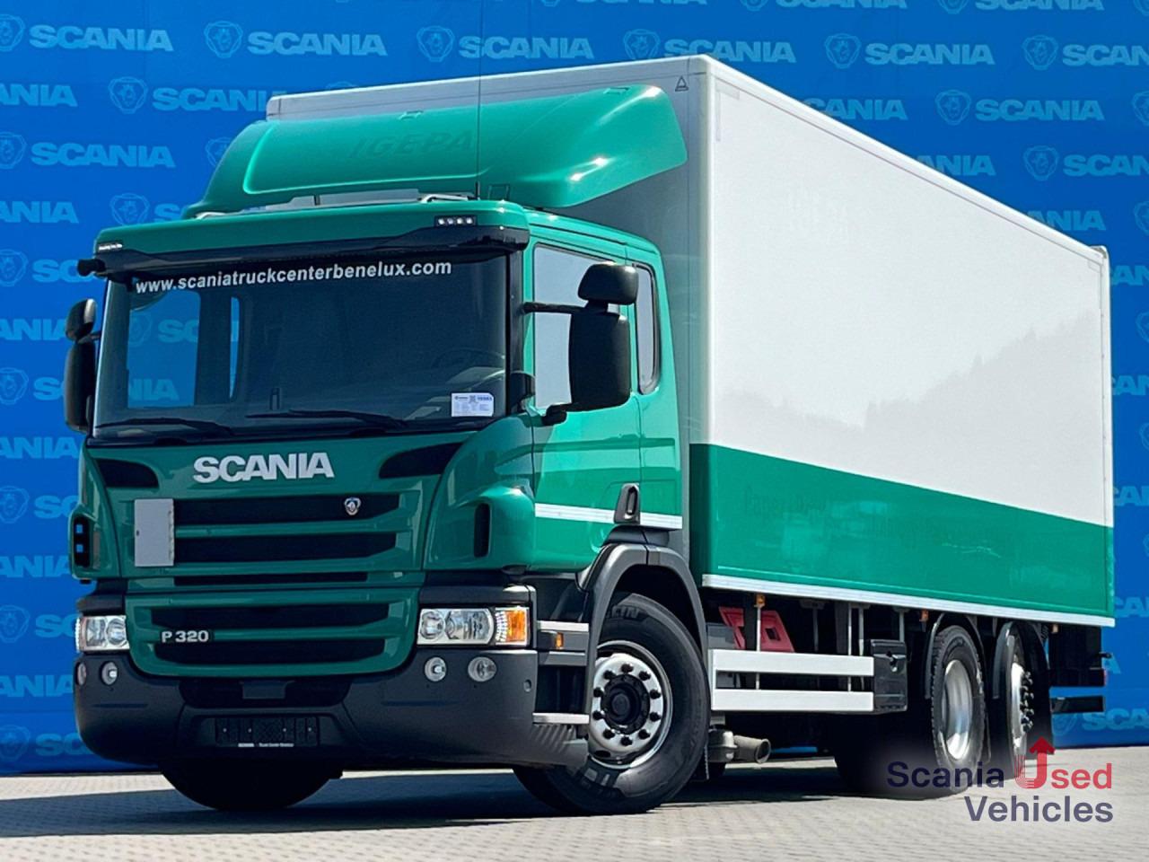 SCANIA P 320 DB6x2*4MNB RETARDER FULL AIR 8T TAIL LIFT 2T - Box truck: picture 1 SCANIA P 320 DB6x2*4MNB RETARDER FULL AIR 8T TAIL LIFT 2T - Box truck: picture 1