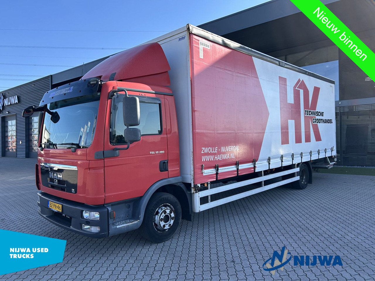 MAN TGL 12.180 4X2 Roldeur + Laaklep - Curtainsider truck: picture 1 MAN TGL 12.180 4X2 Roldeur + Laaklep - Curtainsider truck: picture 1