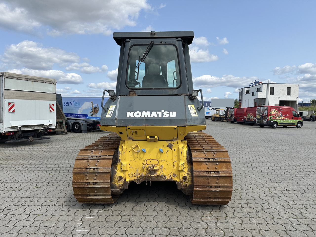 Bulldozer Komatsu D61EX-12  Planier Raupe   6-Wege Schild: picture 10