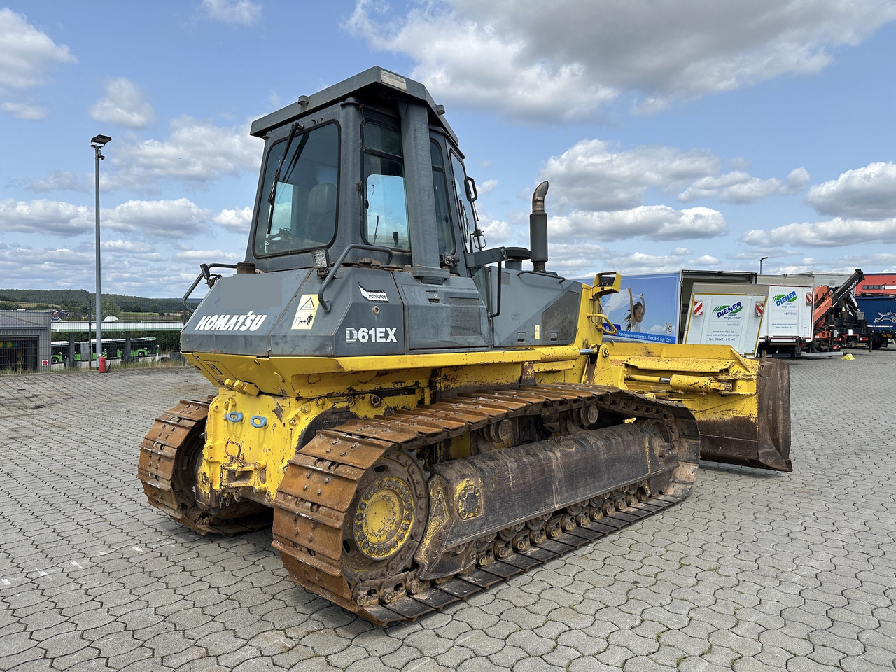 Bulldozer Komatsu D61EX-12  Planier Raupe   6-Wege Schild: picture 11