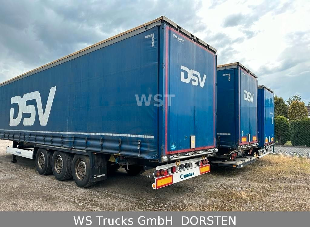 Curtainsider semi-trailer Krone 3 x SDP27 Profiliner Edscha  XL Code: picture 18