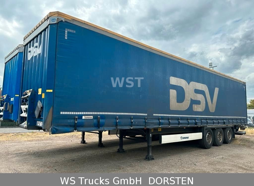 Curtainsider semi-trailer Krone 3 x SDP27 Profiliner Edscha  XL Code: picture 12