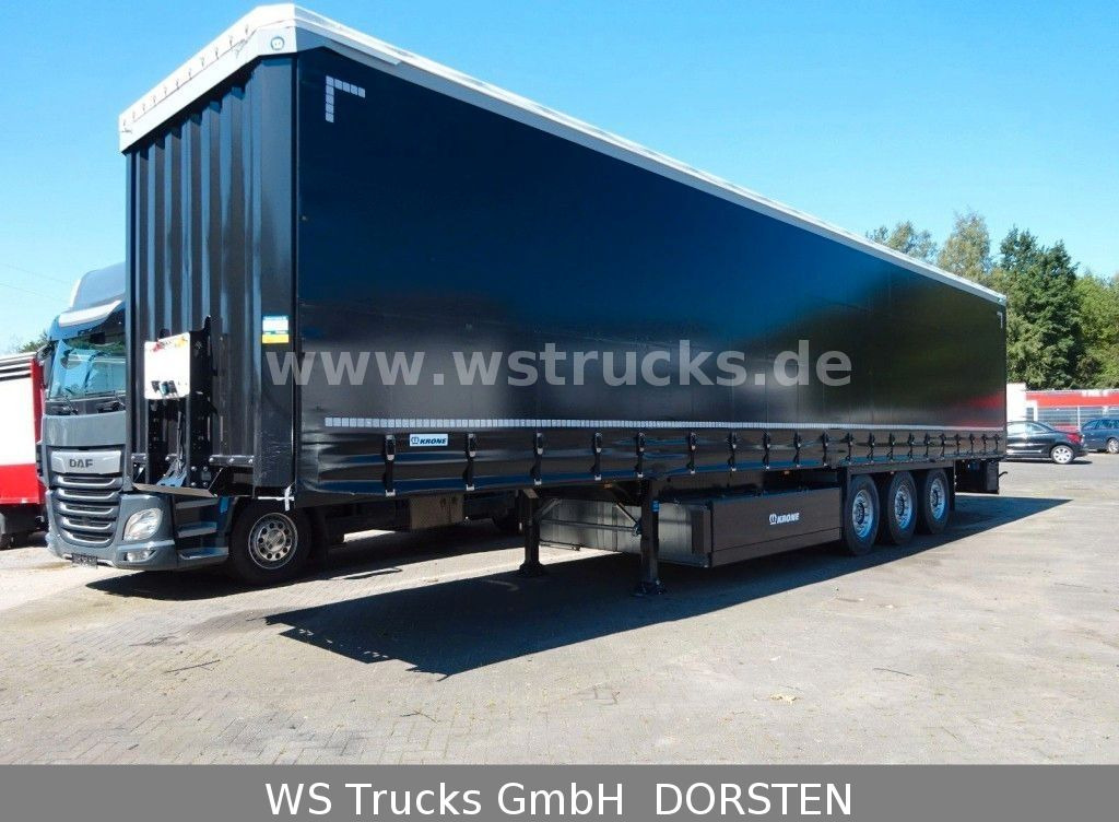 Krone Planauflieger SDP 27  Edscha - Curtainsider semi-trailer: picture 1 Krone Planauflieger SDP 27  Edscha - Curtainsider semi-trailer: picture 1