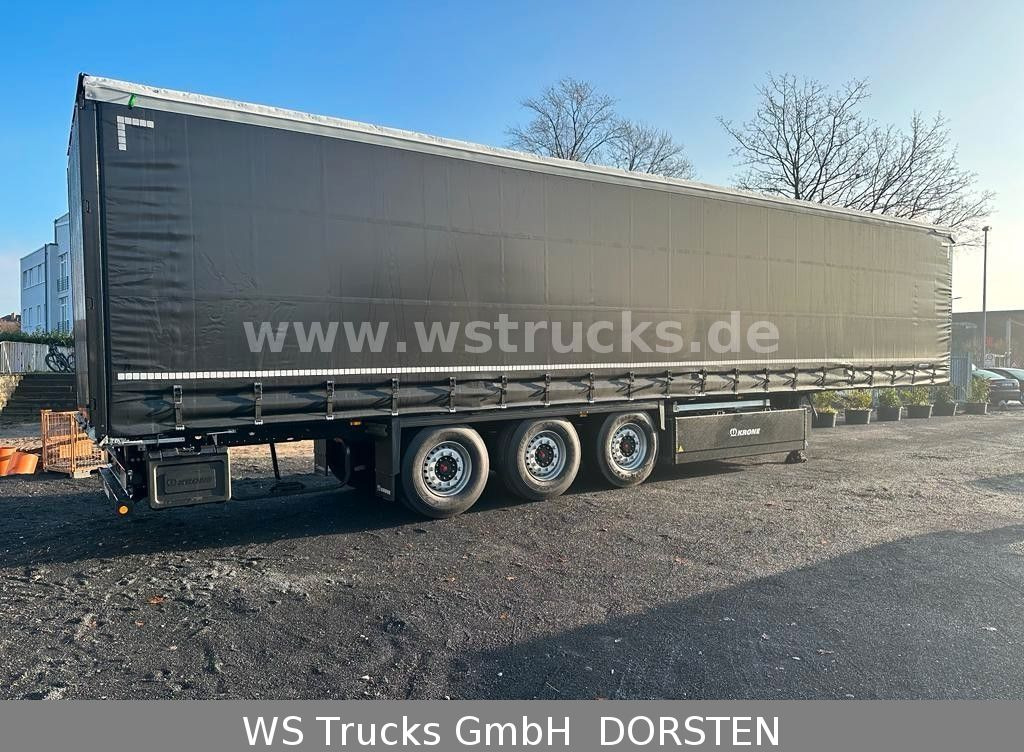 Krone Planauflieger SDP 27  Edscha, Rungen, SAF Achsen - Curtainsider semi-trailer: picture 3 Krone Planauflieger SDP 27  Edscha, Rungen, SAF Achsen - Curtainsider semi-trailer: picture 3