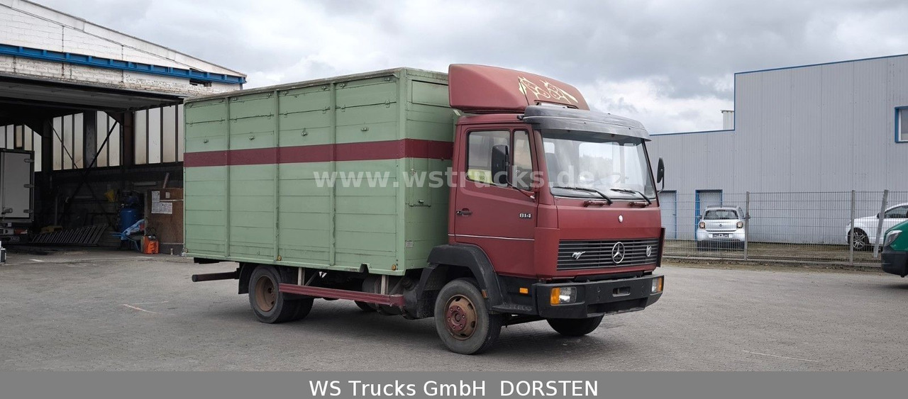 Mercedes-Benz 814 mit 1 Stock Viehaufbau - Livestock truck: picture 3 Mercedes-Benz 814 mit 1 Stock Viehaufbau - Livestock truck: picture 3