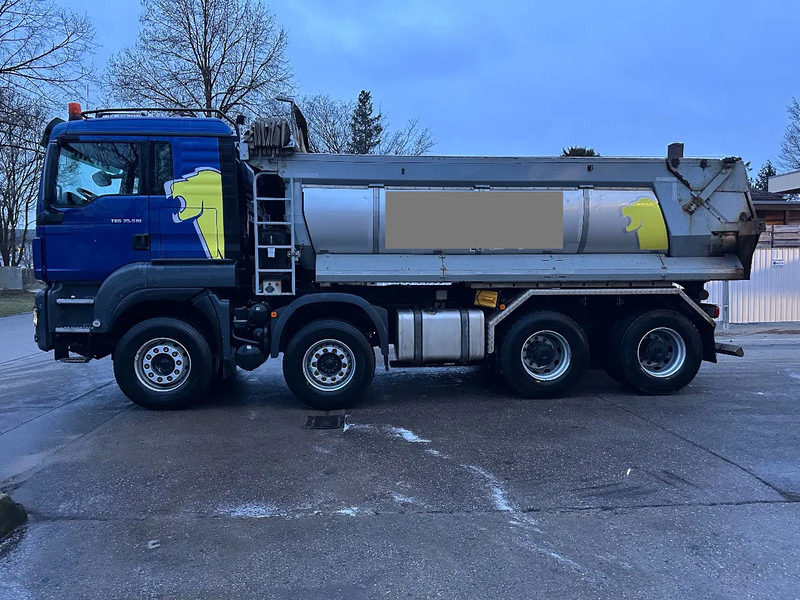 MAN TGS 35.510 8x4 Kipper*Thermomulde*Blatt*Intarder*E6D*el.Verdeck - Tipper: picture 2 MAN TGS 35.510 8x4 Kipper*Thermomulde*Blatt*Intarder*E6D*el.Verdeck - Tipper: picture 2