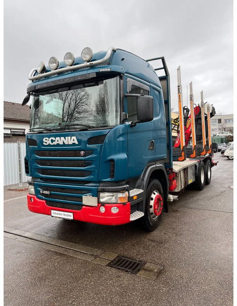 Scania G480 *6x4*Blatt *Holz*Manual*Palfinger M12Z91* - Timber truck: picture 2 Scania G480 *6x4*Blatt *Holz*Manual*Palfinger M12Z91* - Timber truck: picture 2