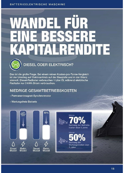 New Wheel loader LIUGONG 856 HE vollelektrisch, 21.000 kg, 3.5 cbm: picture 18