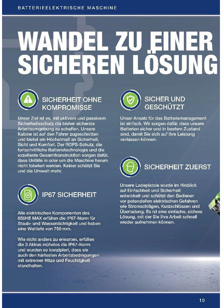 New Wheel loader LIUGONG 856 HE vollelektrisch, 21.000 kg, 3.5 cbm: picture 10