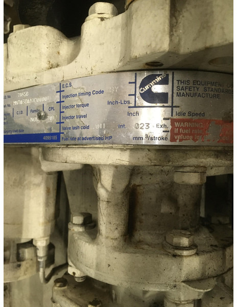 Cummins NTA855M CPL0701 USED - Construction machinery: picture 5 Cummins NTA855M CPL0701 USED - Construction machinery: picture 5