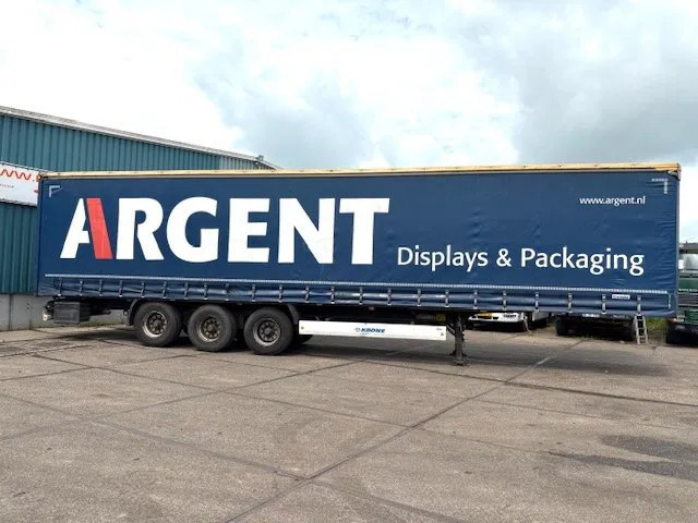 Krone SD 27 13.60M. CURTAINSIDE (BPW AXLES / DRUM BRAKES / ABS BRAKE SYSTEM / BACK DOORS) - Curtainsider semi-trailer: picture 4 Krone SD 27 13.60M. CURTAINSIDE (BPW AXLES / DRUM BRAKES / ABS BRAKE SYSTEM / BACK DOORS) - Curtainsider semi-trailer: picture 4