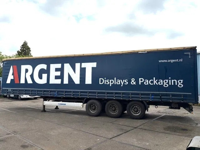 Krone SD 27 13.60M. CURTAINSIDE (BPW AXLES / DRUM BRAKES / ABS BRAKE SYSTEM / BACK DOORS) - Curtainsider semi-trailer: picture 5 Krone SD 27 13.60M. CURTAINSIDE (BPW AXLES / DRUM BRAKES / ABS BRAKE SYSTEM / BACK DOORS) - Curtainsider semi-trailer: picture 5