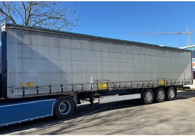 Curtainsider semi-trailer Krone SPD27 3-AXLE CURTAINSIDE WITH SLIDING ROOF (DRUM BRAKES / SAF-AXLES / ABS-BRAKE SYSTEM / XL-CERTIFICATE): picture 1