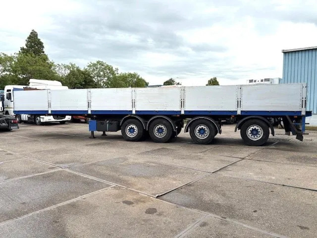 Kwb KWB P-504-STI-H 4-AXLE FLATBED TRAILER (SAF AXLES / 2x STEERING AXLE / 2x LIFT-AXLE / ALUMINIUM SIDE BORDS /ABS-EBS) - Dropside/ Flatbed semi-trailer: picture 5 Kwb KWB P-504-STI-H 4-AXLE FLATBED TRAILER (SAF AXLES / 2x STEERING AXLE / 2x LIFT-AXLE / ALUMINIUM SIDE BORDS /ABS-EBS) - Dropside/ Flatbed semi-trailer: picture 5
