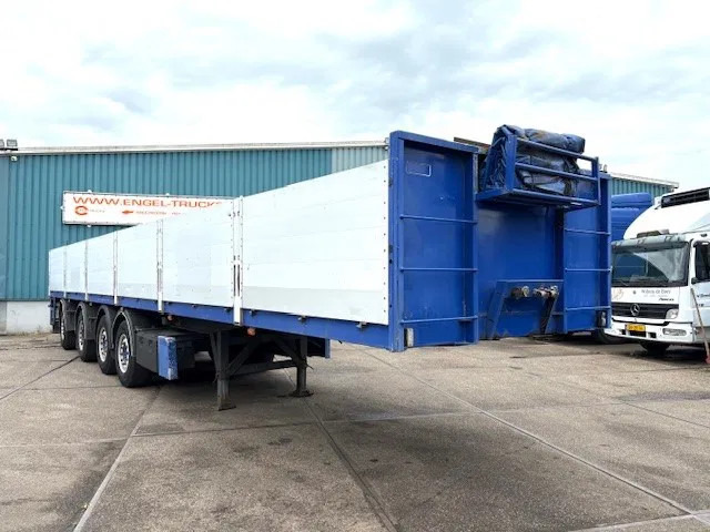Kwb KWB P-504-STI-H 4-AXLE FLATBED TRAILER (SAF AXLES / 2x STEERING AXLE / 2x LIFT-AXLE / ALUMINIUM SIDE BORDS /ABS-EBS) - Dropside/ Flatbed semi-trailer: picture 2 Kwb KWB P-504-STI-H 4-AXLE FLATBED TRAILER (SAF AXLES / 2x STEERING AXLE / 2x LIFT-AXLE / ALUMINIUM SIDE BORDS /ABS-EBS) - Dropside/ Flatbed semi-trailer: picture 2