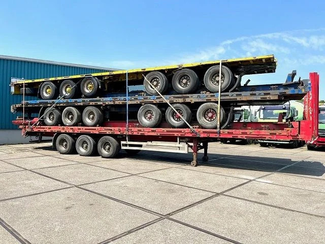 Pacton T3-001 13.60 METER (CURTAINSIDE) TRAILERPACKAGE (DRUM BRAKES / SAF AXLES / ABS BRAKE SYSTEM) - Dropside/ Flatbed semi-trailer: picture 4 Pacton T3-001 13.60 METER (CURTAINSIDE) TRAILERPACKAGE (DRUM BRAKES / SAF AXLES / ABS BRAKE SYSTEM) - Dropside/ Flatbed semi-trailer: picture 4