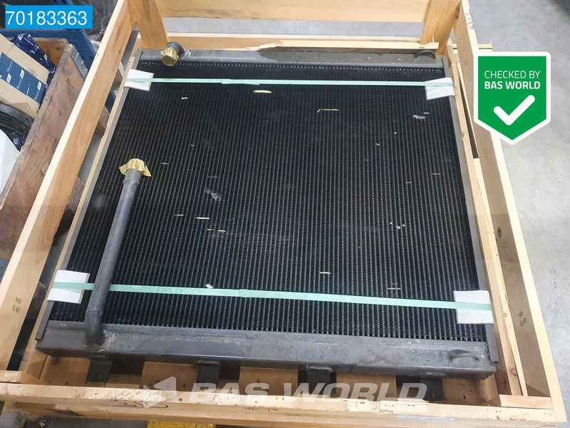 Doosan K1003693A TRANSMISSION COOLER, OIL K1003693A - Attachment: picture 1 Doosan K1003693A TRANSMISSION COOLER, OIL K1003693A - Attachment: picture 1