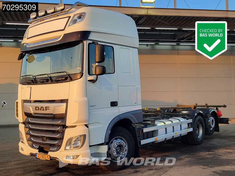 DAF XF 450 XF 6X2 NL-Truck Retarder 2xTanks Lift-axle Standairco ACC Euro 6 - Container transporter/ Swap body truck: picture 1 DAF XF 450 XF 6X2 NL-Truck Retarder 2xTanks Lift-axle Standairco ACC Euro 6 - Container transporter/ Swap body truck: picture 1