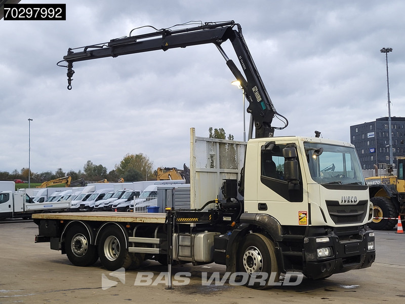 Iveco Stralis 310 Stralis 6X2 HIAB 144 BS-2 Crane Kran Lift+Steering-Axle Manual Euro 5 - Dropside/ Flatbed truck, Crane truck: picture 3 Iveco Stralis 310 Stralis 6X2 HIAB 144 BS-2 Crane Kran Lift+Steering-Axle Manual Euro 5 - Dropside/ Flatbed truck, Crane truck: picture 3