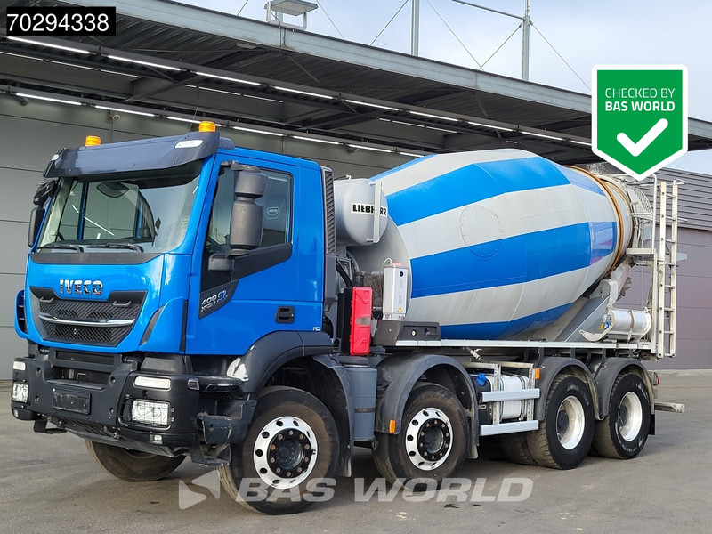 Iveco X-Way 400 X-Way 8X4 Liebherr 9m3 Big-Axle Steelsuspension Euro 6 - Concrete mixer truck: picture 1 Iveco X-Way 400 X-Way 8X4 Liebherr 9m3 Big-Axle Steelsuspension Euro 6 - Concrete mixer truck: picture 1