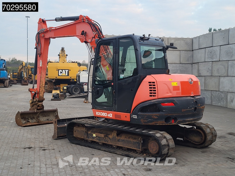 Kubota KX080-4a - Mini excavator: picture 3 Kubota KX080-4a - Mini excavator: picture 3