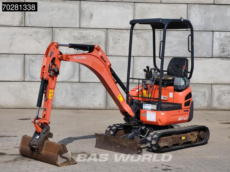 Kubota U17-3a 3 BUCKETS - Mini excavator: picture 2 Kubota U17-3a 3 BUCKETS - Mini excavator: picture 2