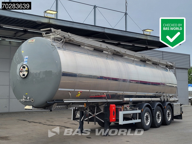 Magyar SR A1 Food - ADR / alcohol / 4 comp Inox steel - Tank semi-trailer: picture 1 Magyar SR A1 Food - ADR / alcohol / 4 comp Inox steel - Tank semi-trailer: picture 1