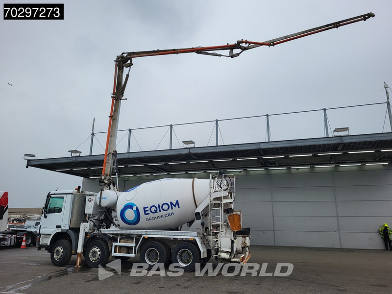 Mercedes-Benz Actros 3241 8X4 7m3 Mecbo Mixer Big-Axle Steelsuspension Pompe+Mixer Euro 5 - Concrete pump truck: picture 5 Mercedes-Benz Actros 3241 8X4 7m3 Mecbo Mixer Big-Axle Steelsuspension Pompe+Mixer Euro 5 - Concrete pump truck: picture 5
