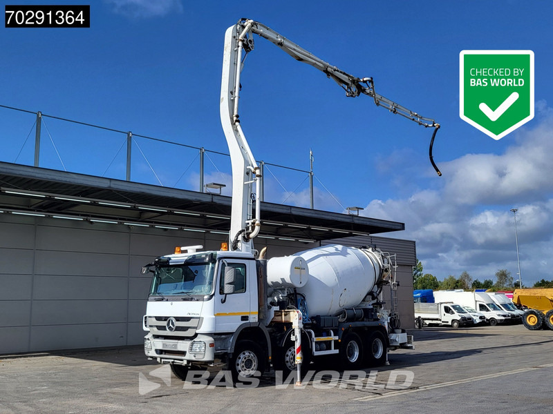 Mercedes-Benz Actros 3241 8X4 Cifa MK24.4Z Pompe+Mixer Retarder 3-Pedals Steelsuspension Big-Axle Euro 5 - Concrete pump truck: picture 1 Mercedes-Benz Actros 3241 8X4 Cifa MK24.4Z Pompe+Mixer Retarder 3-Pedals Steelsuspension Big-Axle Euro 5 - Concrete pump truck: picture 1