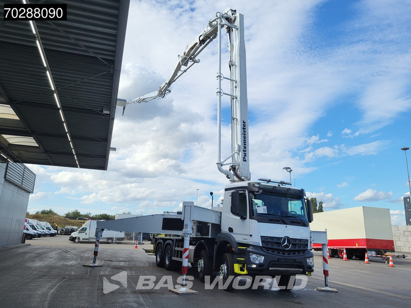 Mercedes-Benz Arocs 3740 8X4 Putzmeister M42-5 Betonpomp Big-Axle Steelsuspension Euro 6 - Concrete pump truck: picture 5 Mercedes-Benz Arocs 3740 8X4 Putzmeister M42-5 Betonpomp Big-Axle Steelsuspension Euro 6 - Concrete pump truck: picture 5