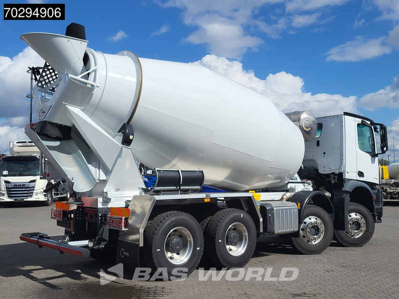 Mercedes-Benz Arocs 3743 8X4 New! 10m3 FML BSH 103 Mixer Steelsuspension Big-Axle Automatic Euro 6 - Concrete mixer truck: picture 5 Mercedes-Benz Arocs 3743 8X4 New! 10m3 FML BSH 103 Mixer Steelsuspension Big-Axle Automatic Euro 6 - Concrete mixer truck: picture 5