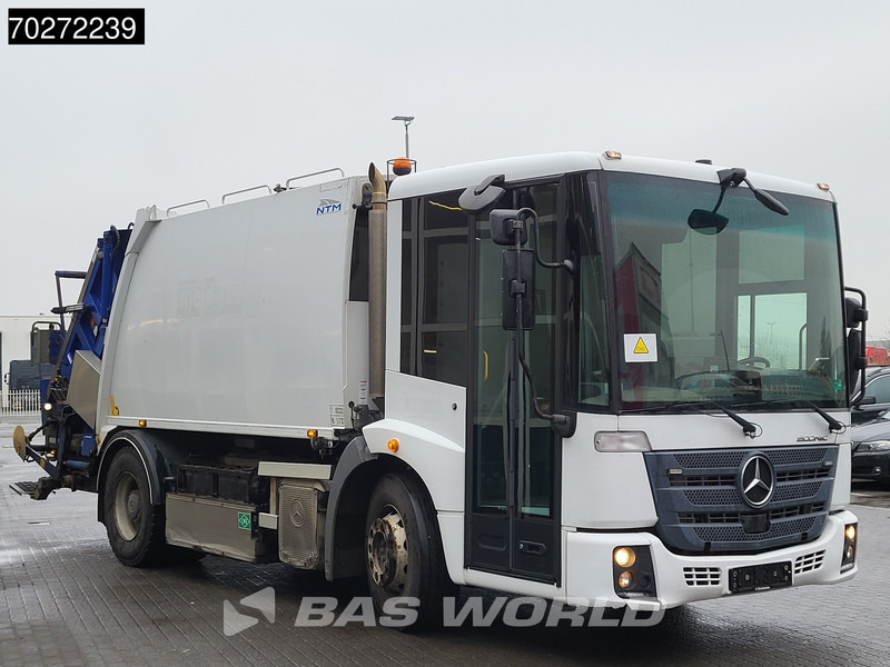 Garbage truck Mercedes-Benz Econic 1830 4X2 CNG! Engine 13m3 NTM KGLS-HL Big-Axle Euro 6: picture 5