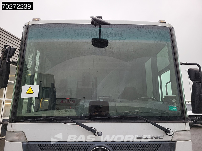 Garbage truck Mercedes-Benz Econic 1830 4X2 CNG! Engine 13m3 NTM KGLS-HL Big-Axle Euro 6: picture 16