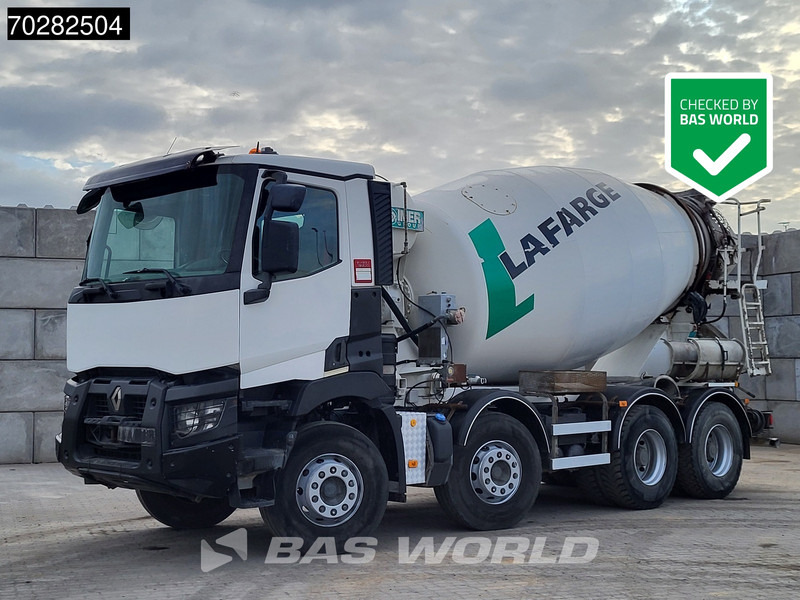Renault C 430 8X4 9m3 Big-Axle Steelsuspension Euro 6 - Concrete mixer truck: picture 1 Renault C 430 8X4 9m3 Big-Axle Steelsuspension Euro 6 - Concrete mixer truck: picture 1