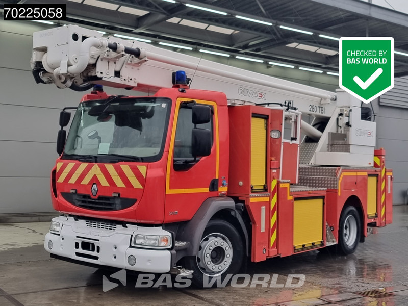 Renault Midlum 280 4X2 Superstructure not working! Manual Feuerwehr - Fire truck: picture 1 Renault Midlum 280 4X2 Superstructure not working! Manual Feuerwehr - Fire truck: picture 1