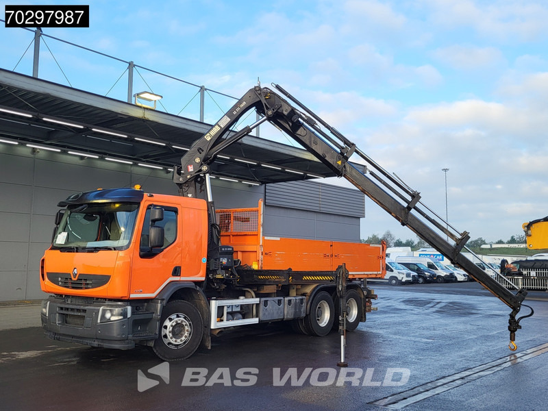 Renault Premium 430 Lander 6X4 HIAB 211 EP-4 Crane Kran 10m3Tipper Big-Axle Euro 5 - Tipper, Crane truck: picture 5 Renault Premium 430 Lander 6X4 HIAB 211 EP-4 Crane Kran 10m3Tipper Big-Axle Euro 5 - Tipper, Crane truck: picture 5