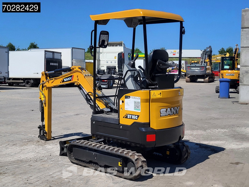Sany SY16 C - Mini excavator: picture 3 Sany SY16 C - Mini excavator: picture 3
