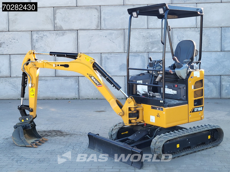 Sany SY18U - Mini excavator: picture 3 Sany SY18U - Mini excavator: picture 3