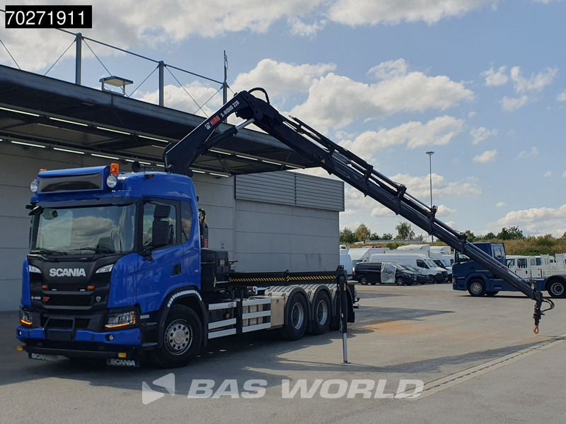 Scania G450 8X4 HIAB X-Hiduo 228 E-6 Crane + 18t Multilift Big-Axle Lift+Lenkachse Euro 6 - Hook lift truck, Crane truck: picture 5 Scania G450 8X4 HIAB X-Hiduo 228 E-6 Crane + 18t Multilift Big-Axle Lift+Lenkachse Euro 6 - Hook lift truck, Crane truck: picture 5