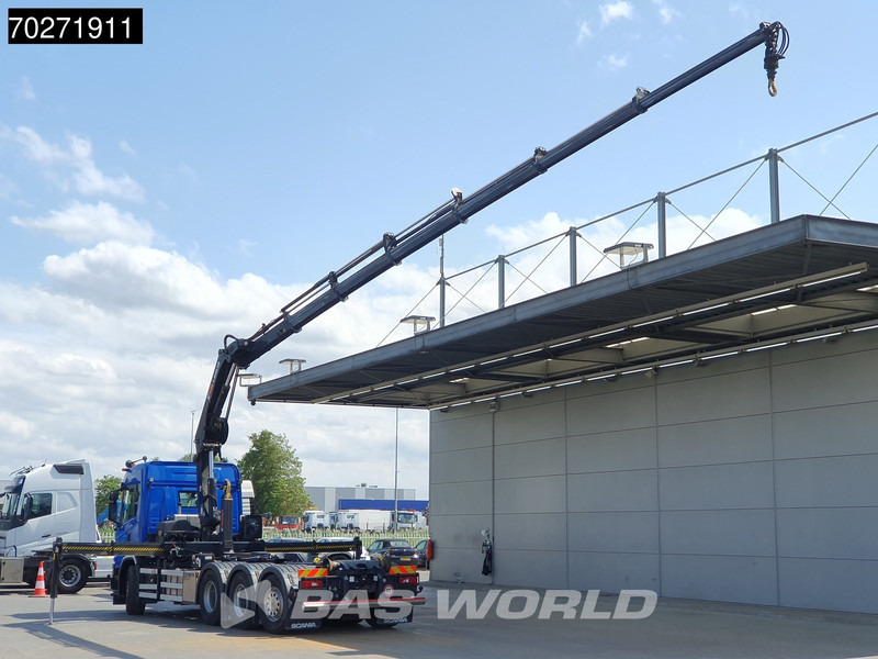 Scania G450 8X4 HIAB X-Hiduo 228 E-6 Crane + 18t Multilift Big-Axle Lift+Lenkachse Euro 6 - Hook lift truck, Crane truck: picture 2 Scania G450 8X4 HIAB X-Hiduo 228 E-6 Crane + 18t Multilift Big-Axle Lift+Lenkachse Euro 6 - Hook lift truck, Crane truck: picture 2