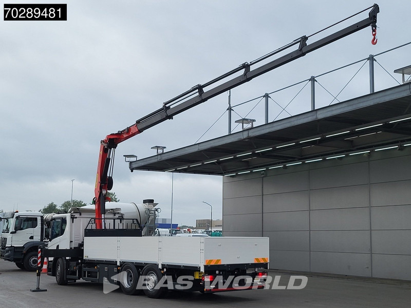 Scania P410 6X2 NEW! Palfinger PK24-001 SLD 5 Kran Crane Retarder Lift+steering axle - Dropside/ Flatbed truck, Crane truck: picture 2 Scania P410 6X2 NEW! Palfinger PK24-001 SLD 5 Kran Crane Retarder Lift+steering axle - Dropside/ Flatbed truck, Crane truck: picture 2