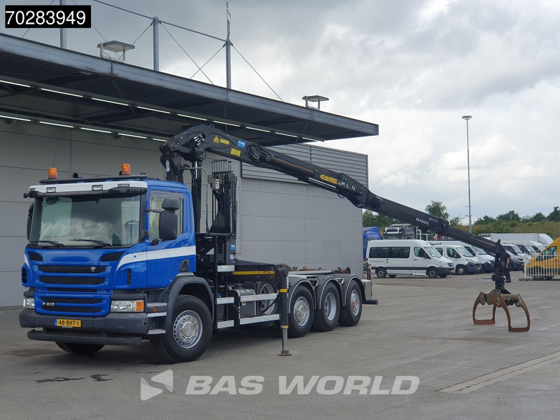 Scania P410 8X2 NL-Truck Palfinger Q150Z Crane 30T VDL hooklift Lift-Lenkachse Euro 6 - Hook lift truck, Crane truck: picture 5 Scania P410 8X2 NL-Truck Palfinger Q150Z Crane 30T VDL hooklift Lift-Lenkachse Euro 6 - Hook lift truck, Crane truck: picture 5